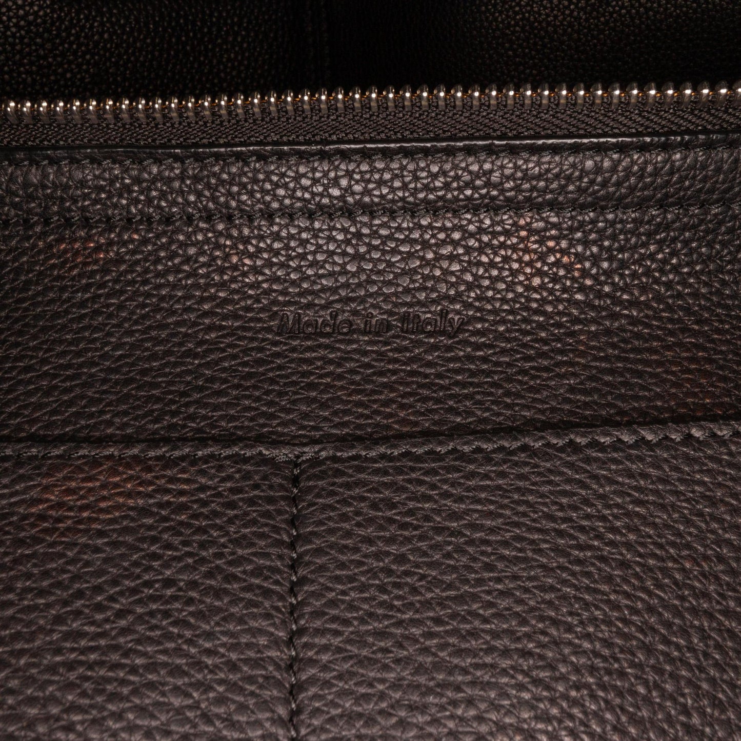 Celine Leather Trifold Tote Bag