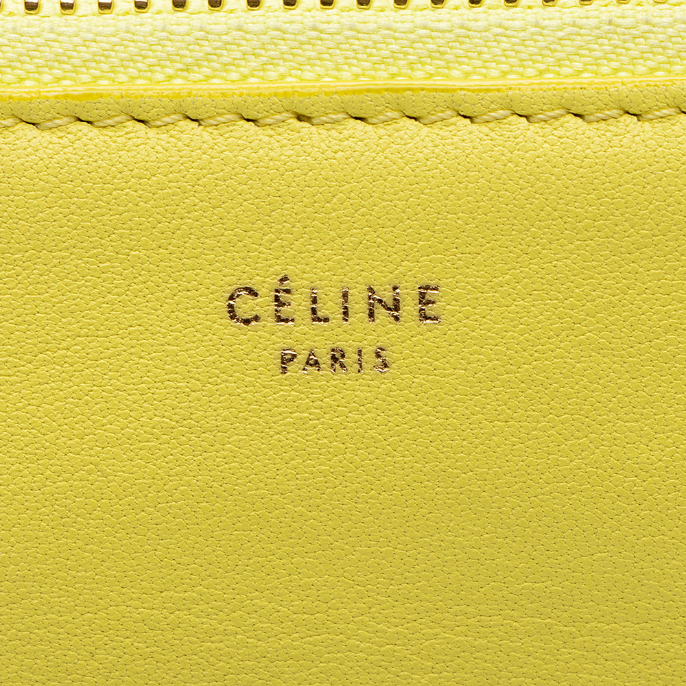 Celine Lambskin Trio Small Crossbody Bag