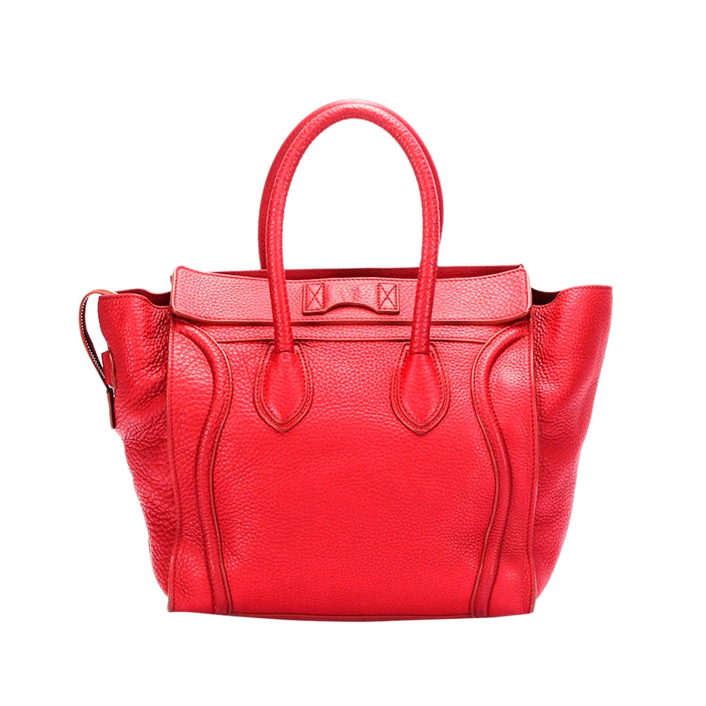 Celine Luggage Leather Tote Bag