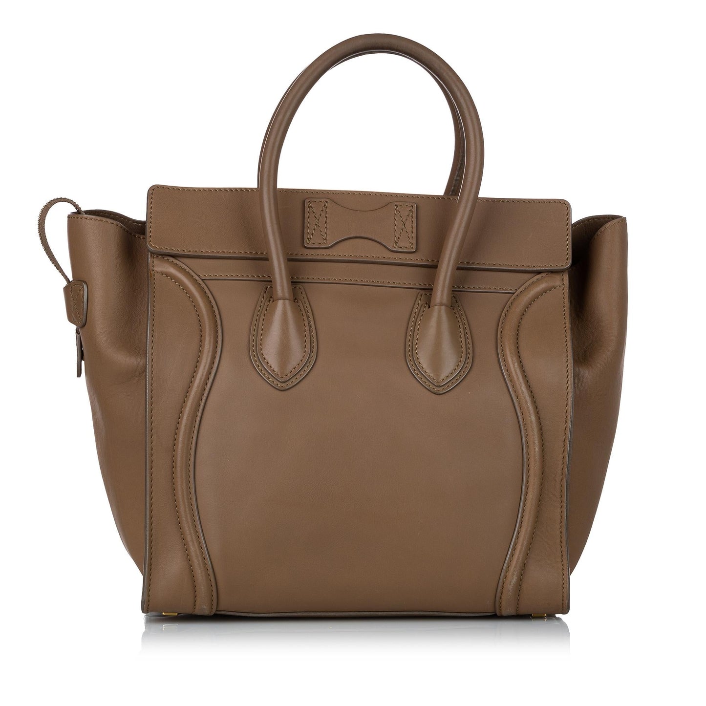 Celine Luggage Leather Tote Bag