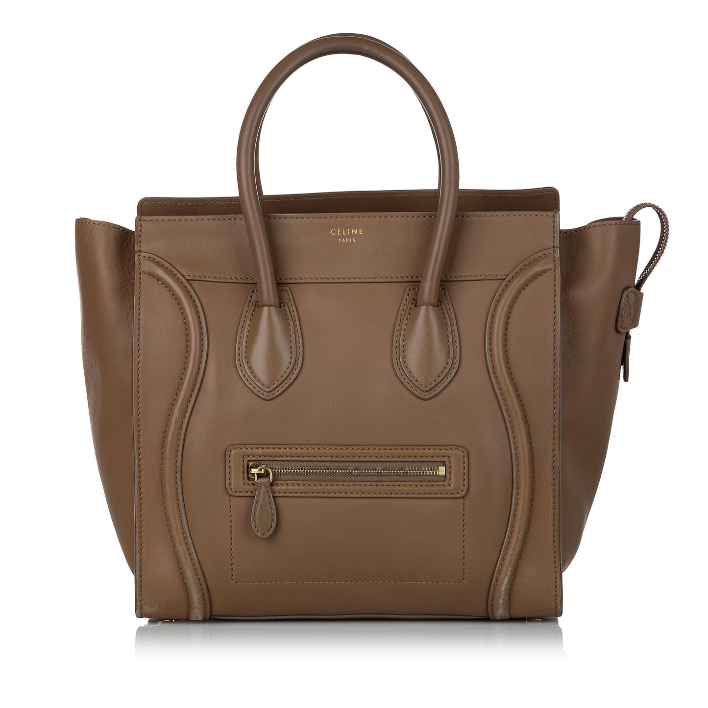 Celine Luggage Leather Tote Bag