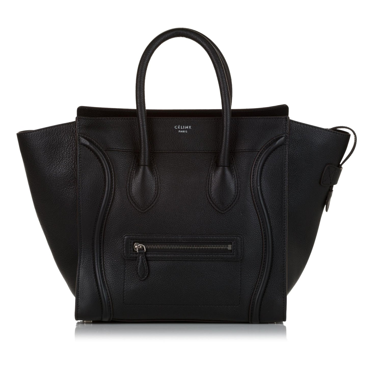 Celine Luggage Leather Tote Bag