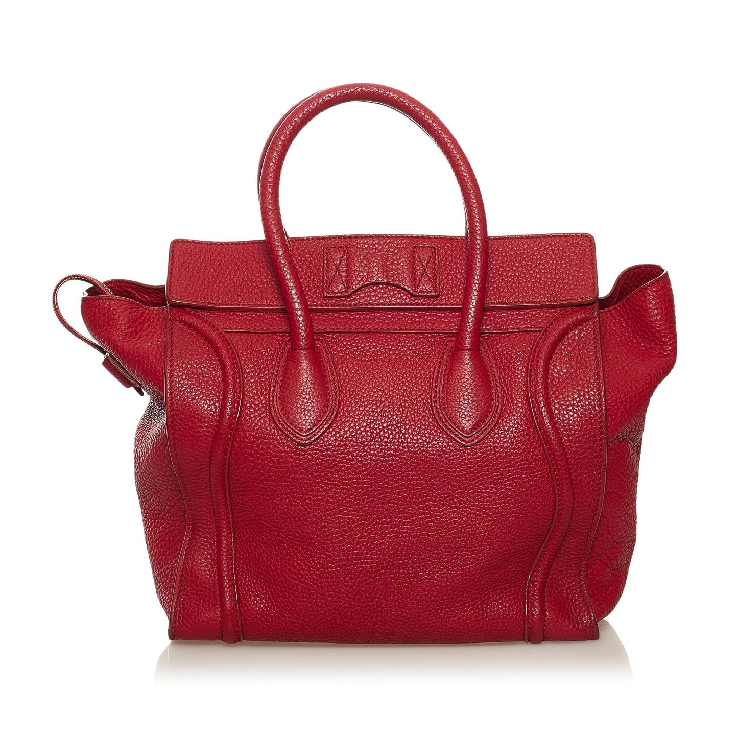 Celine Luggage Leather Tote Bag