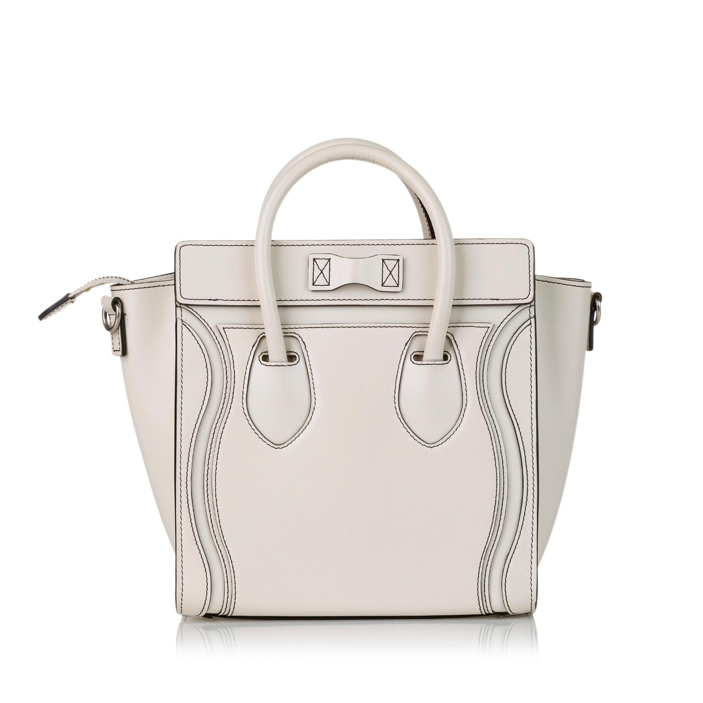 Celine Luggage Tote Leather Satchel