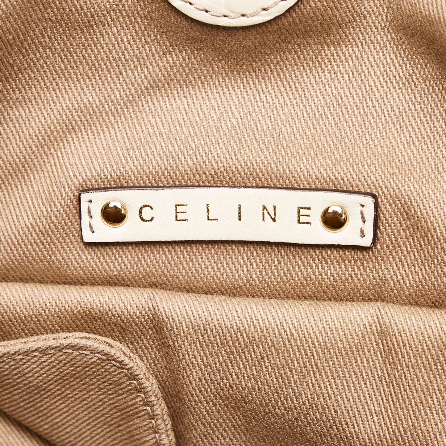 Celine Macadam Bittersweet Canvas Handbag