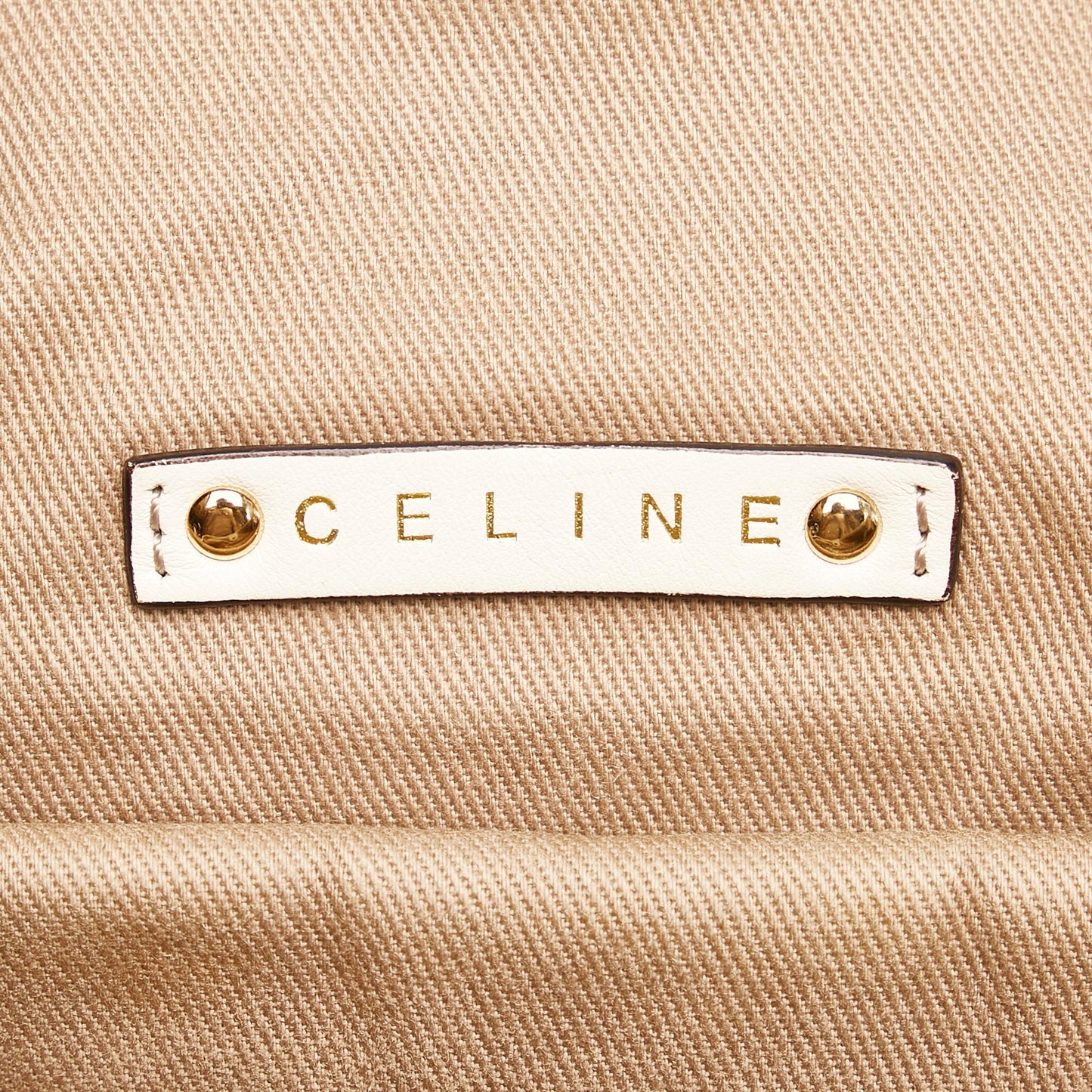 Celine Macadam Bittersweet Canvas Shoulder Bag