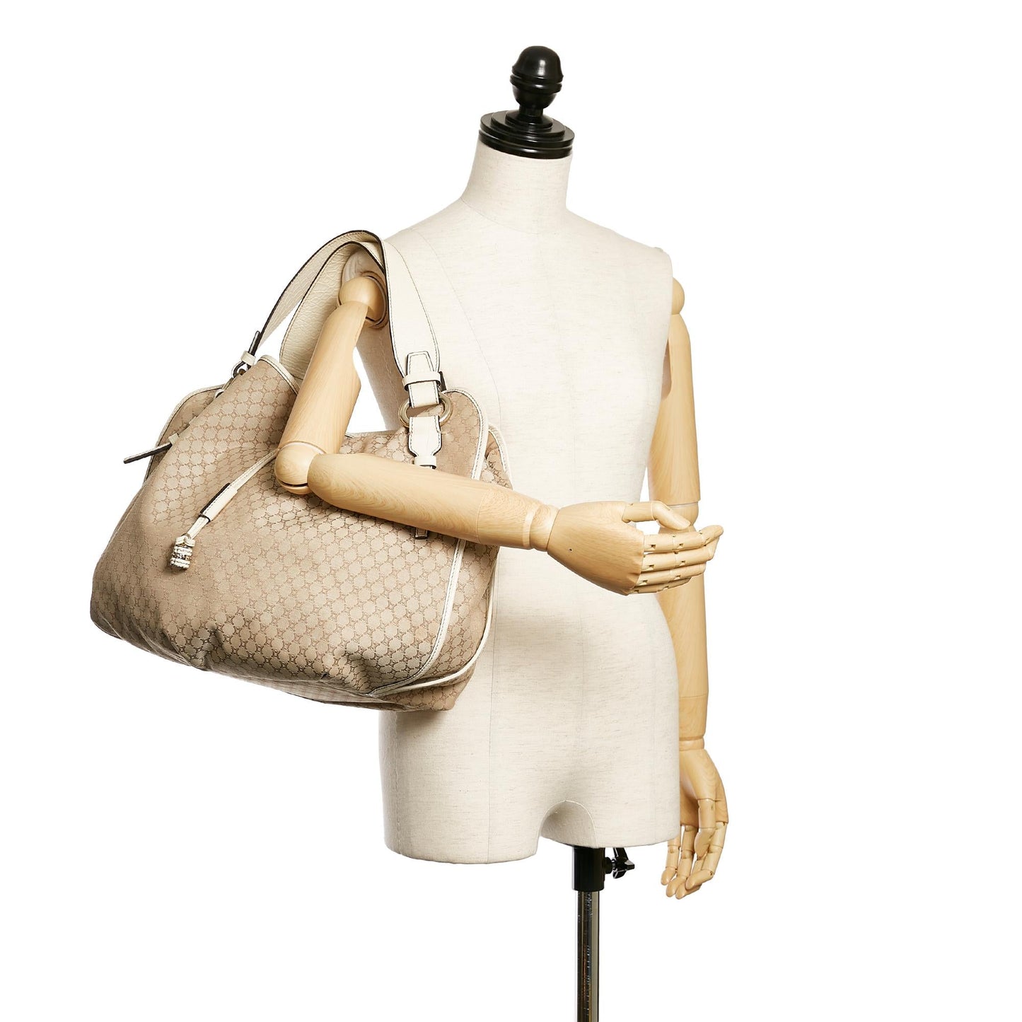 Celine Macadam Bittersweet Canvas Shoulder Bag