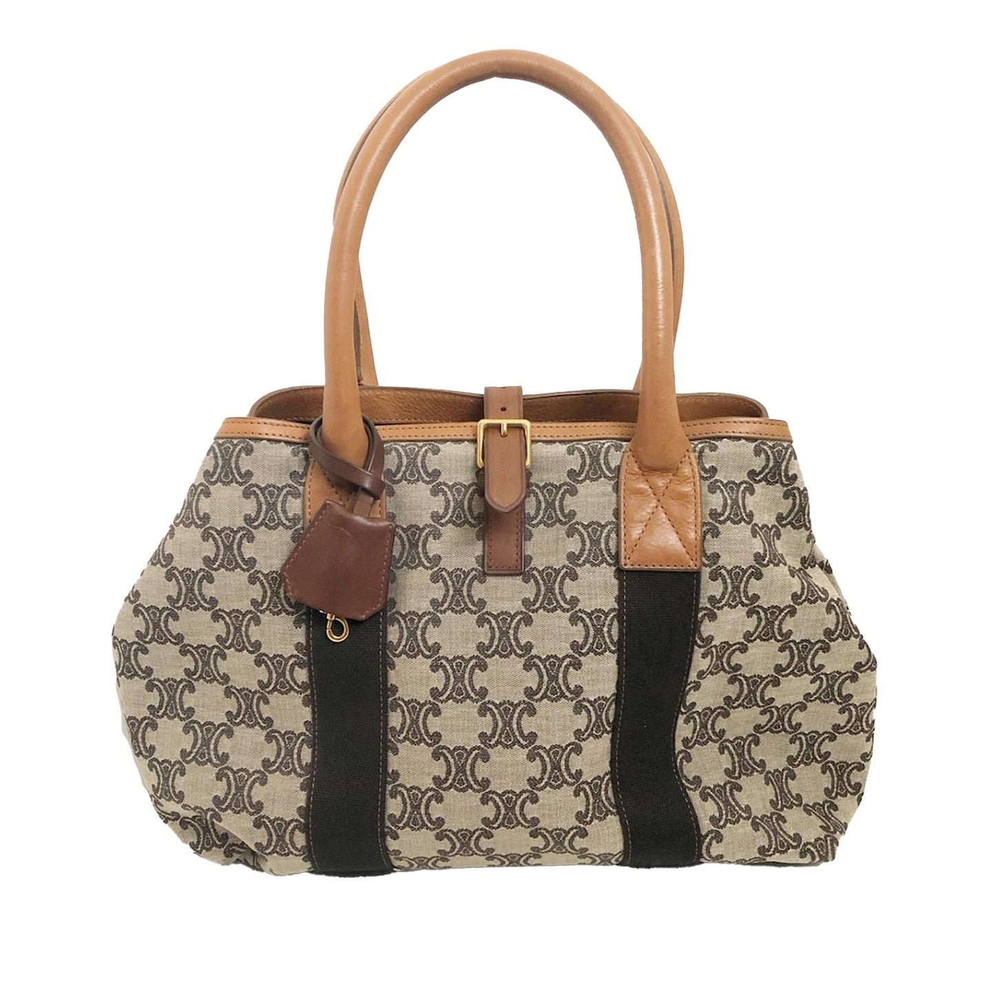 Celine Macadam Canvas Handbag