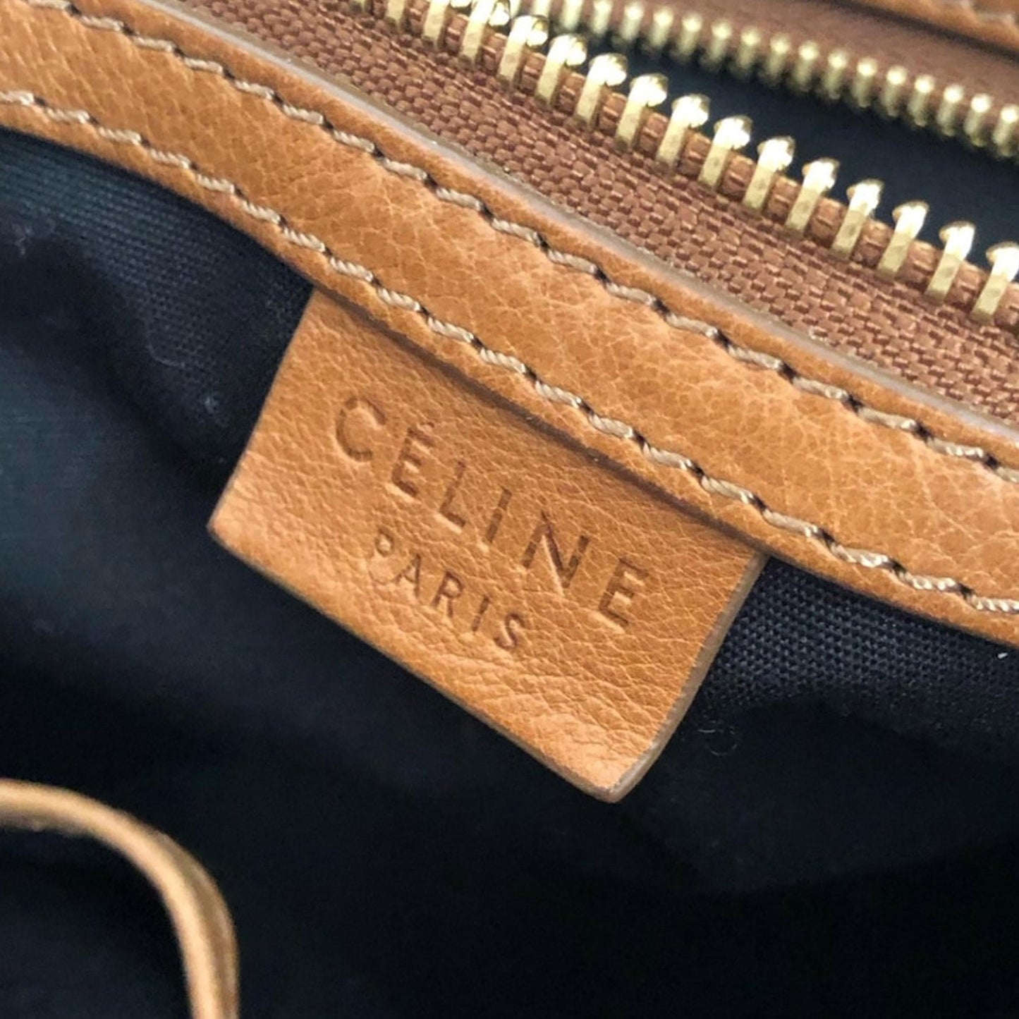 Celine Macadam Canvas Handbag