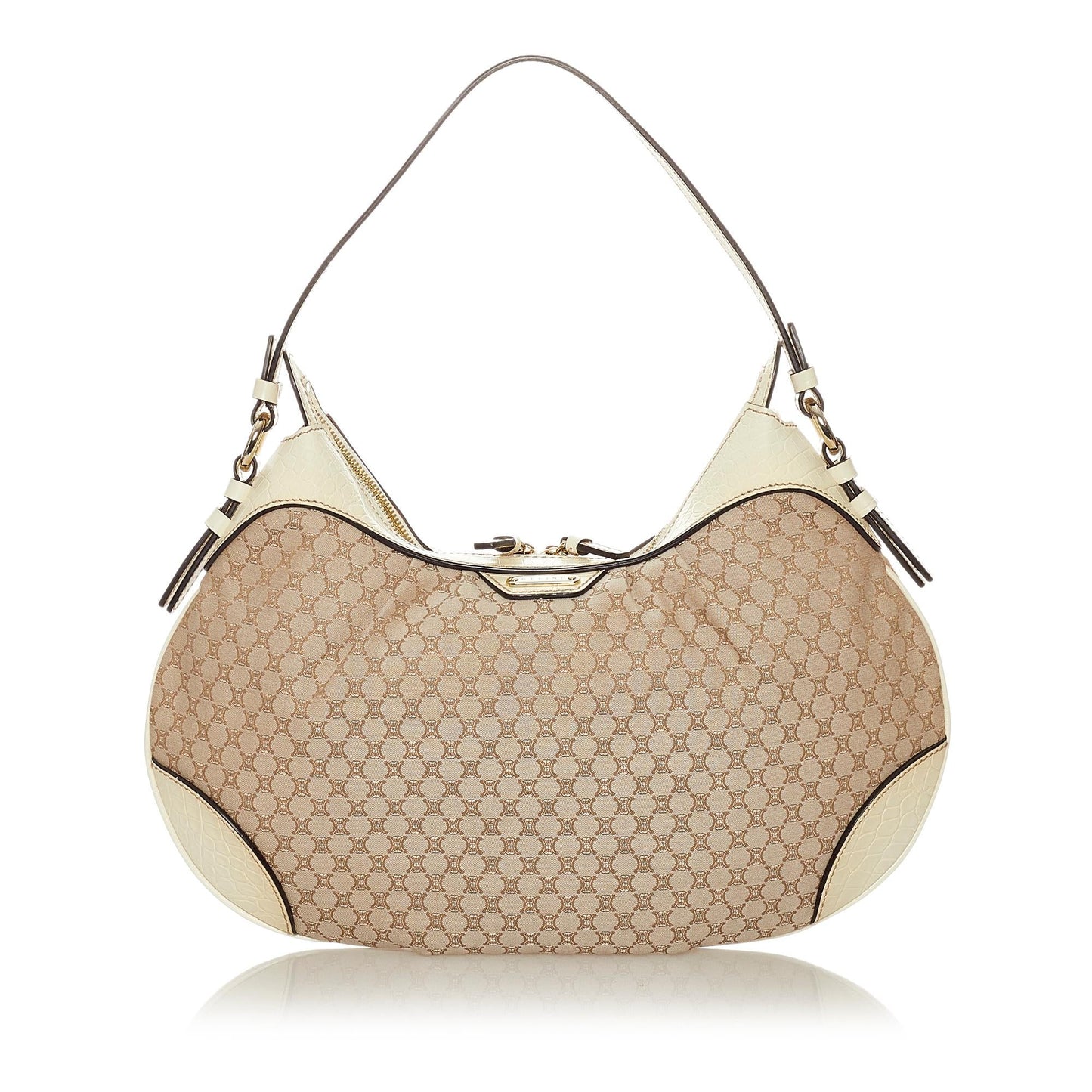 Celine Macadam Canvas Hobo Bag