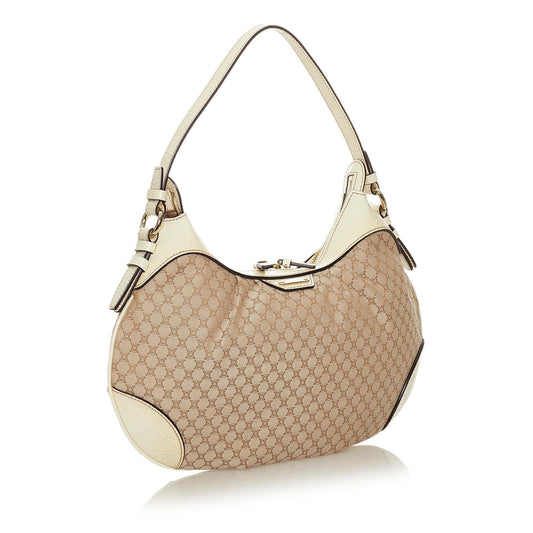 Celine Macadam Canvas Hobo Bag