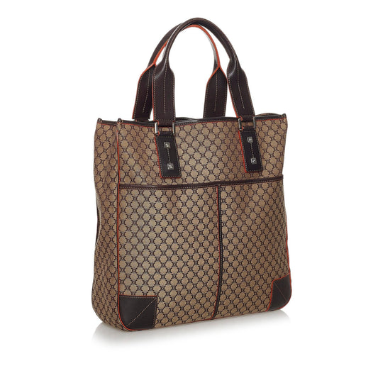 Celine Macadam Canvas Tote Bag