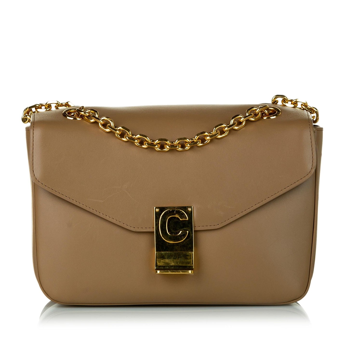 Celine Medium C Bag Leather Crossbody Bag