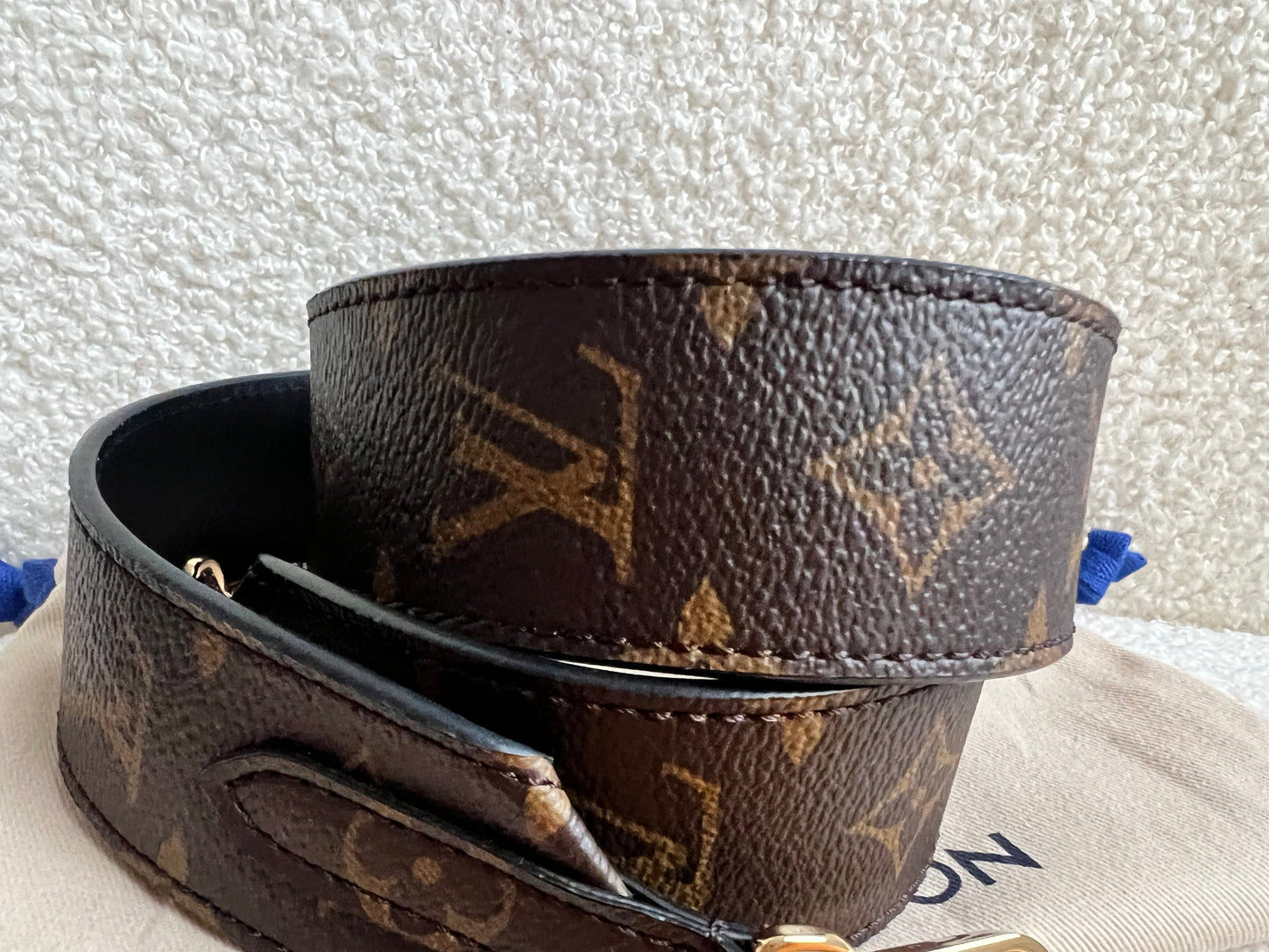 Louis Vuitton Bandouliere Monogram Leather Shoulder Strap (RRP £395)