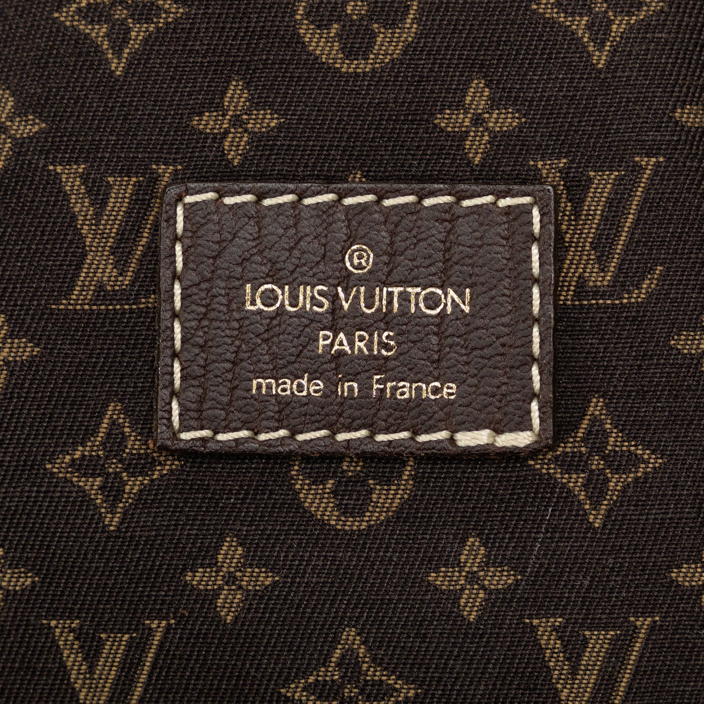 Brown Louis Vuitton Monogram Mini Lin Saumur 30 Crossbody Bag