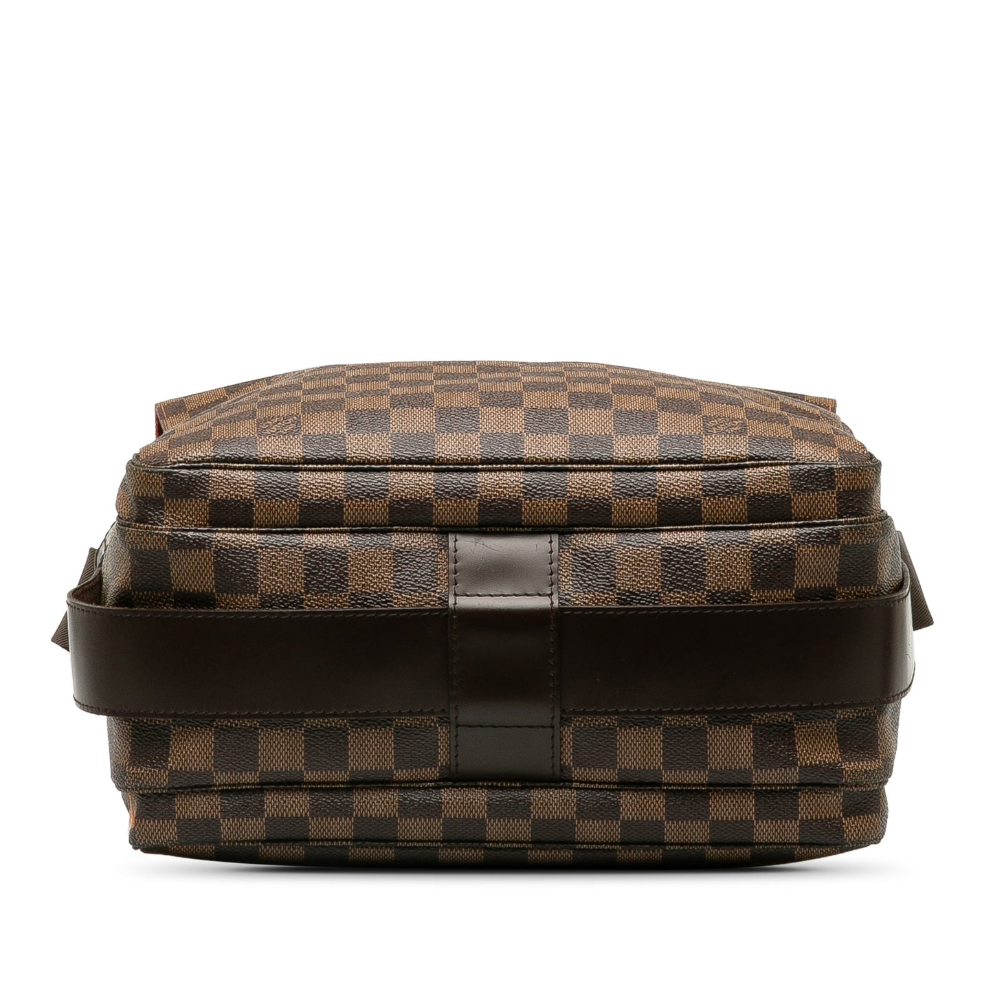 Brown Louis Vuitton Damier Ebene Naviglio Crossbody Bag