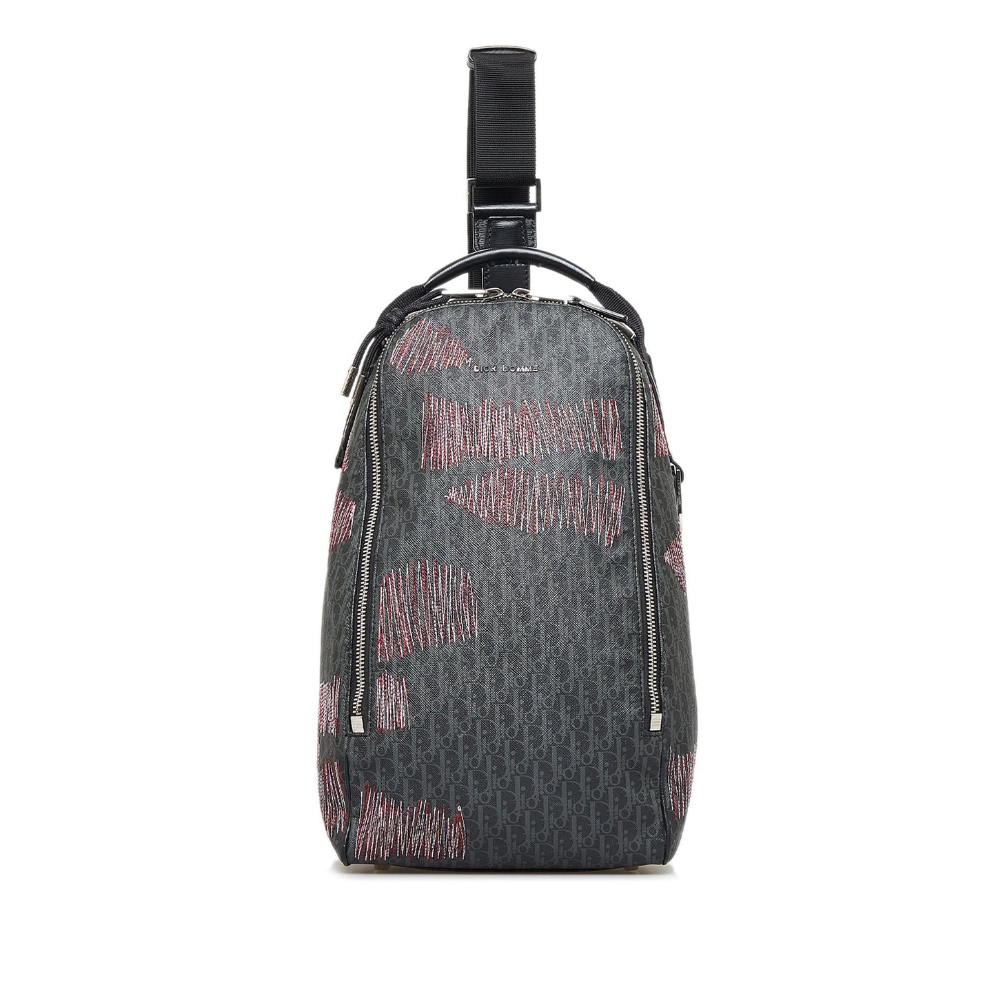 Dior Darklight Stitched Sling Backpack