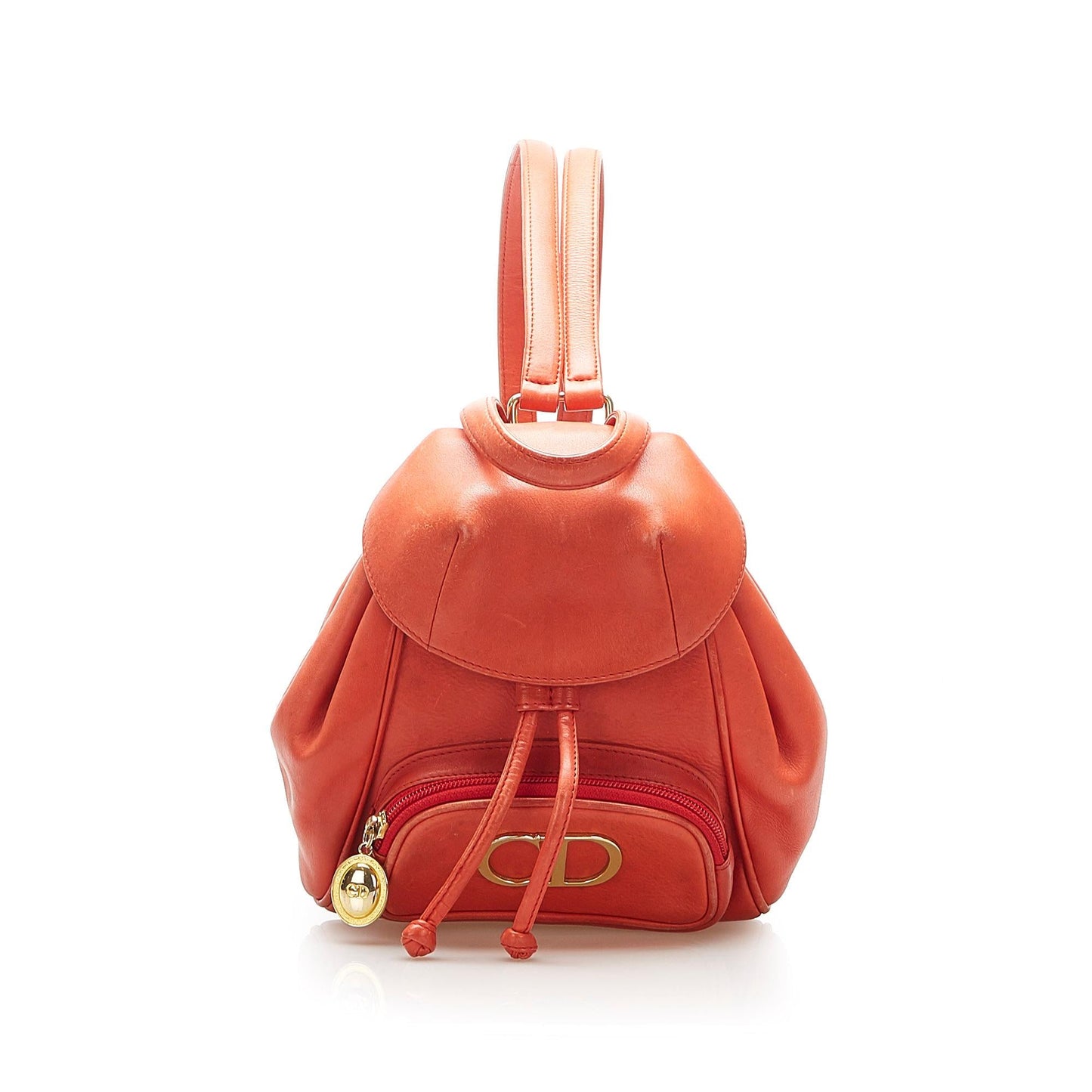 Dior Mini Logo Leather Backpack