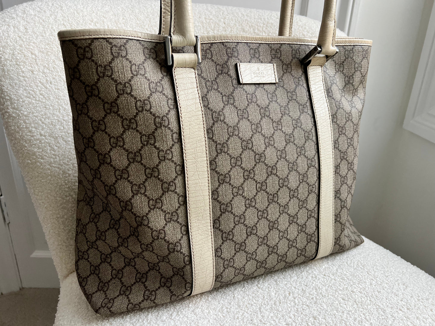 Gucci GG Monogram Canvas Tote Bag