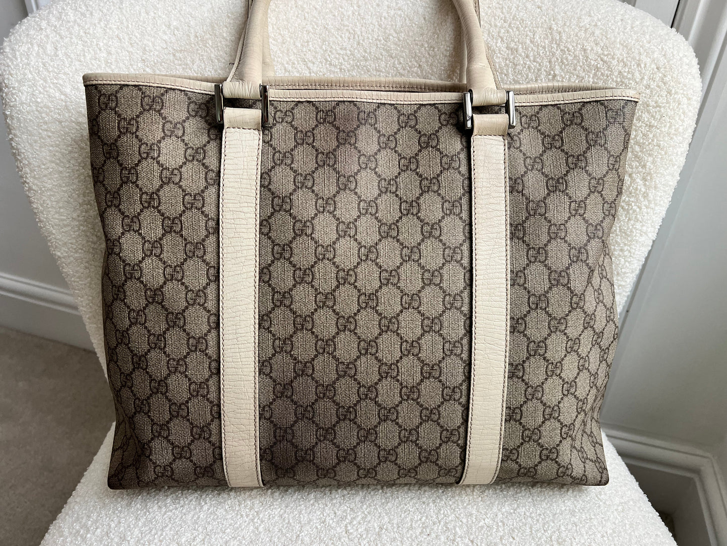 Gucci GG Monogram Canvas Tote Bag