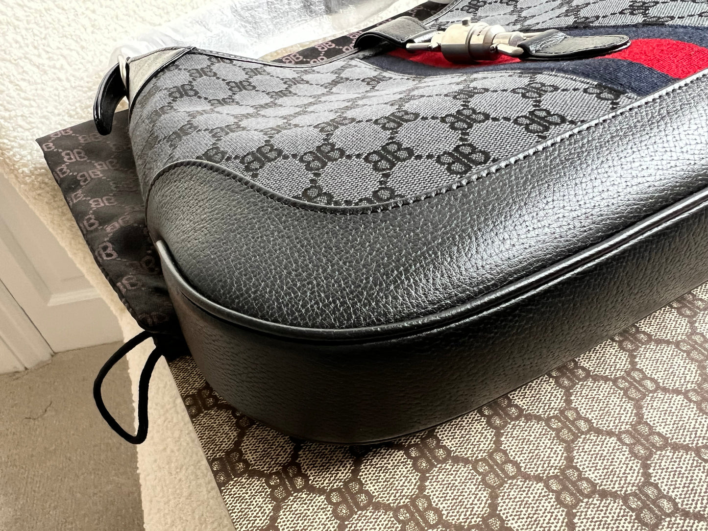 Balenciaga x Gucci Hacker Project Medium Jackie Bag