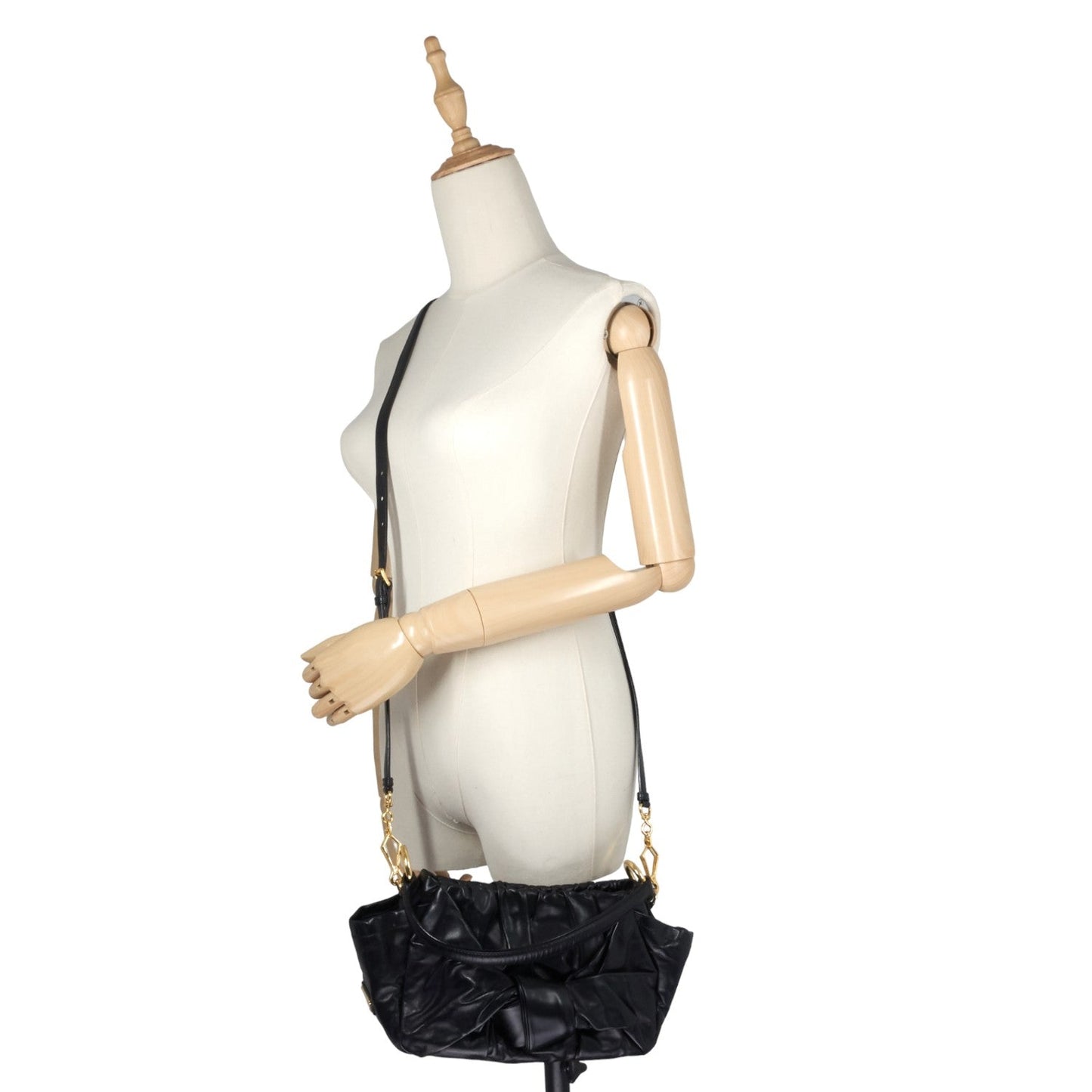 Dressy New Look Nappa Leather Shoulder Bag