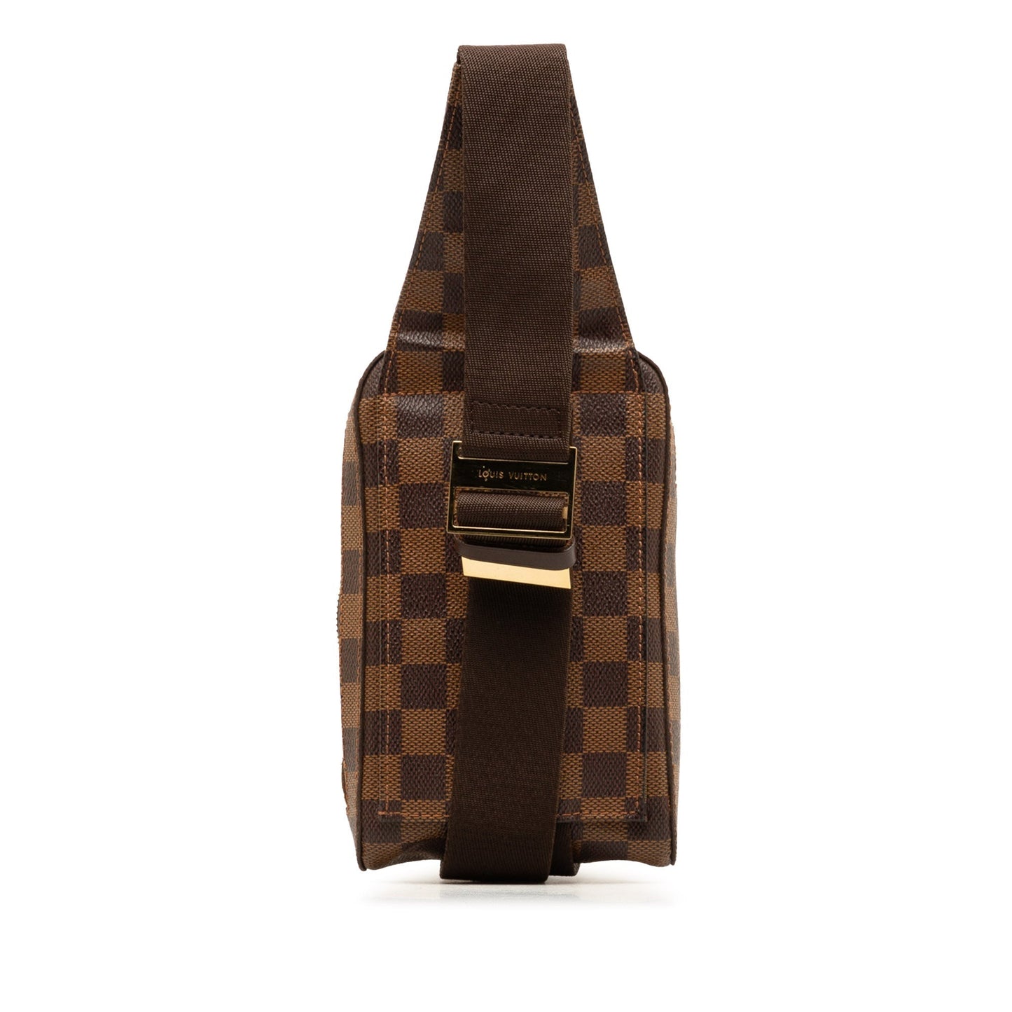 Brown Louis Vuitton Damier Ebene Geronimos Crossbody Bag