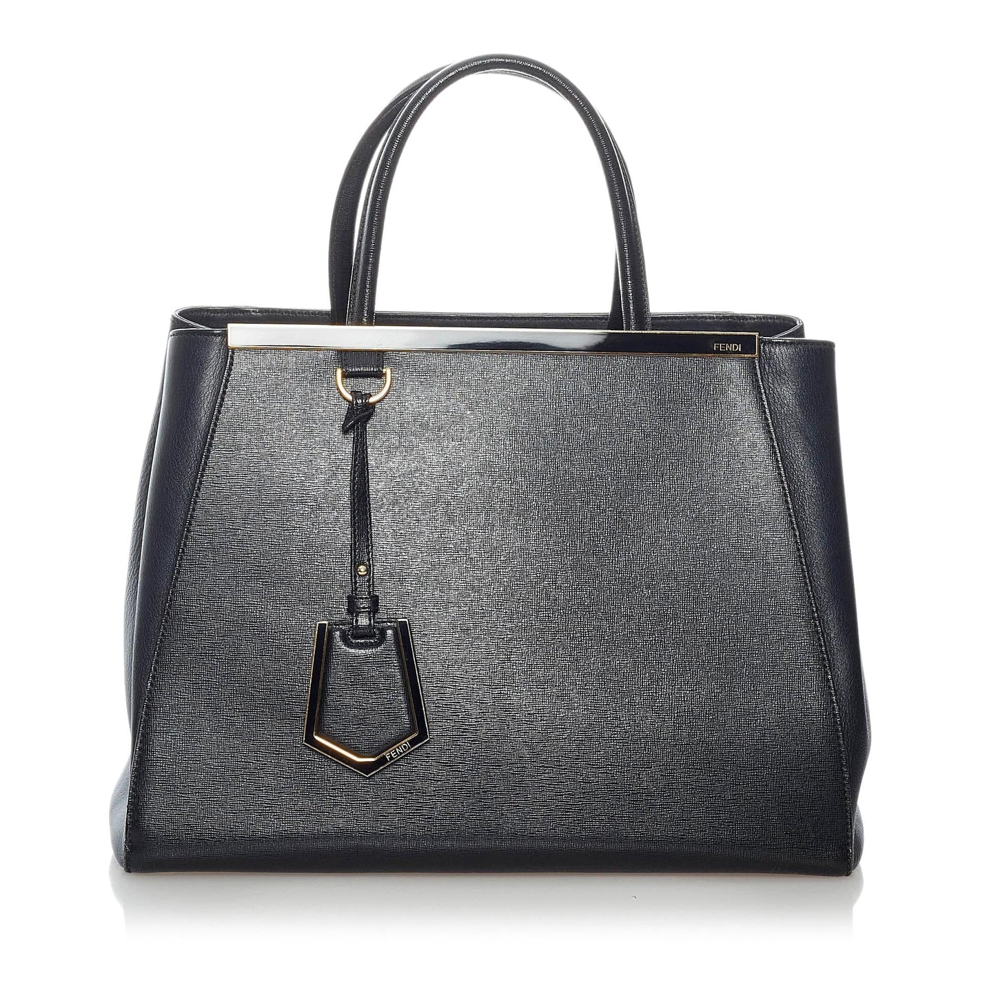 Fendi 2Jours Leather Satchel (SHG-30771)