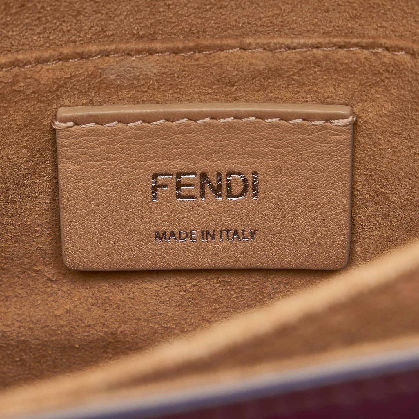 Fendi Kan I Leather Crossbody Bag (SHG-28883)