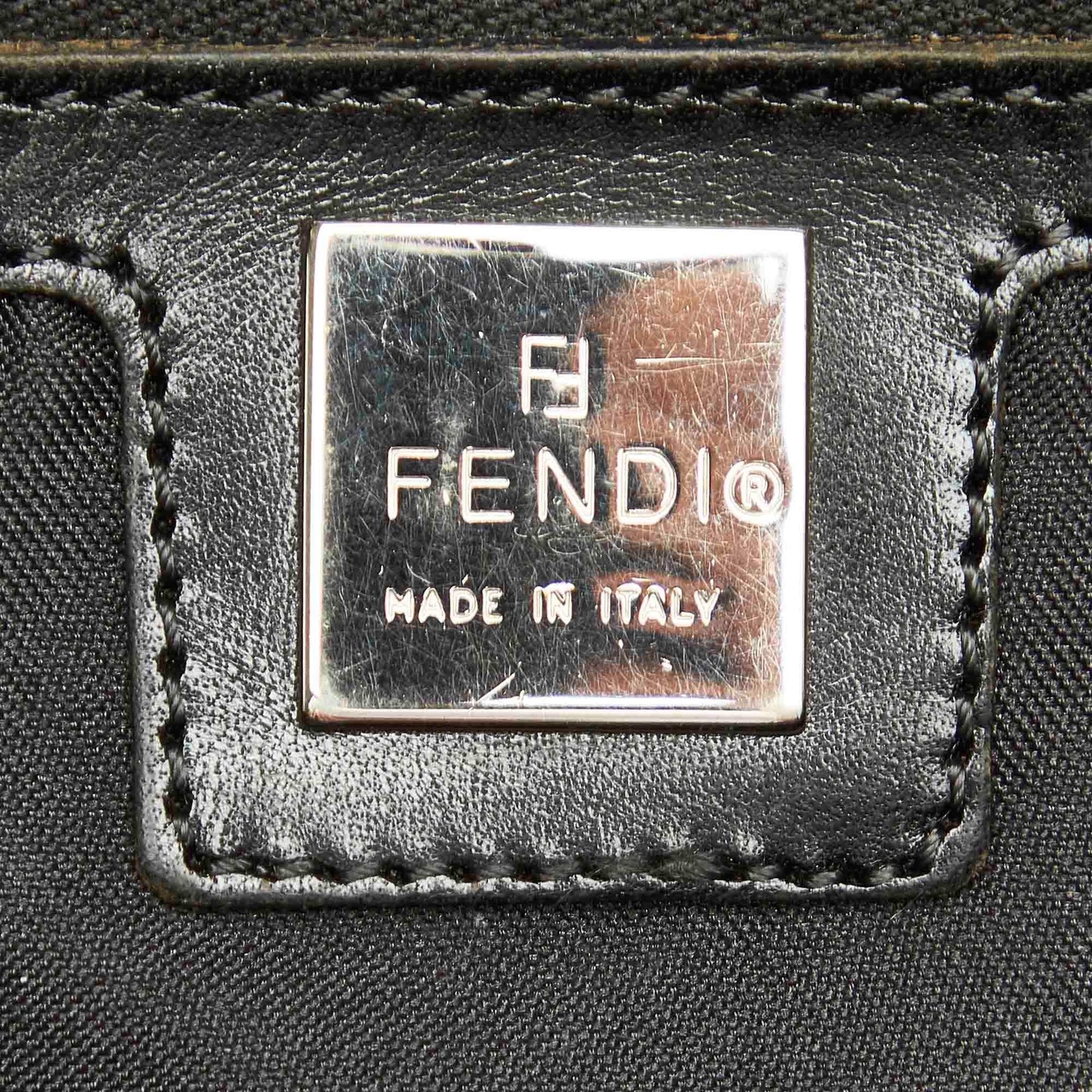 Fendi Zucca Canvas Shoulder Bag (SHG-22302)