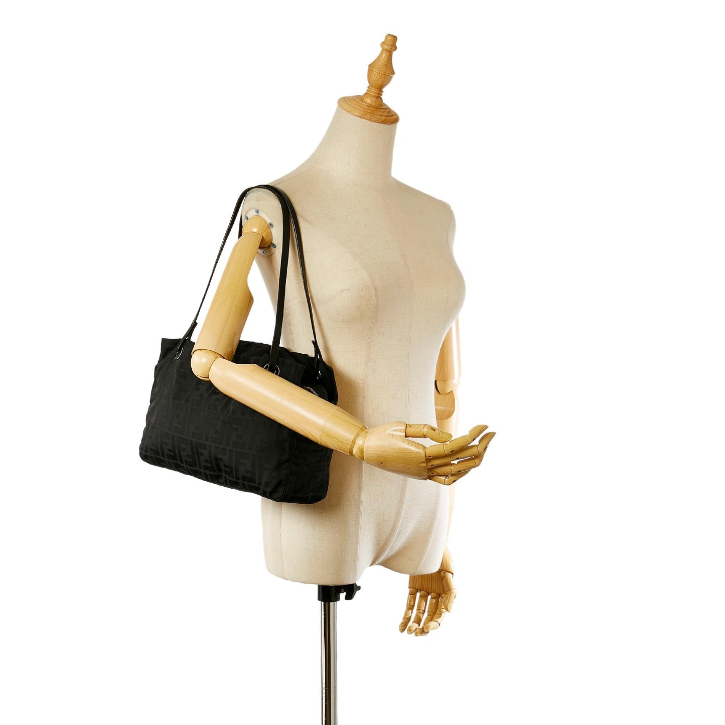 Fendi Zucca Canvas Shoulder Bag (SHG-23454)