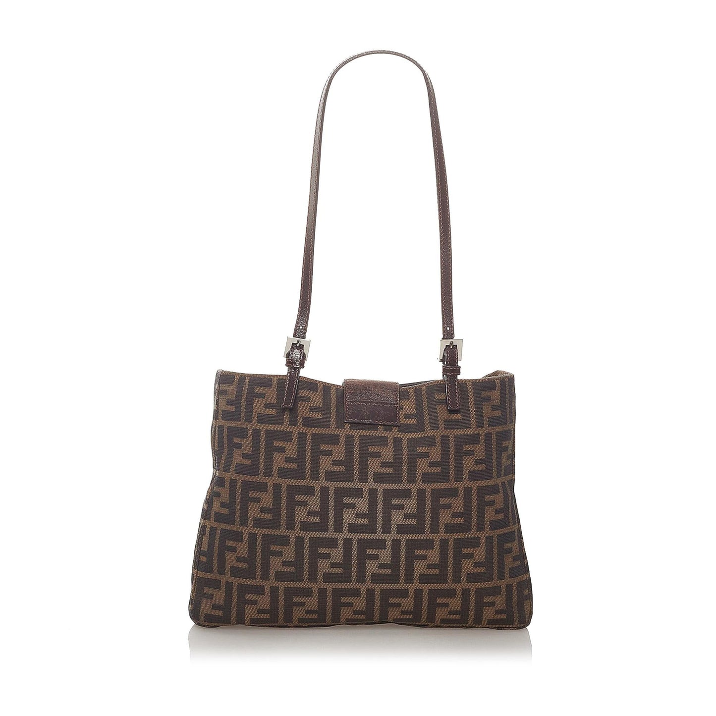 Fendi Zucca Canvas Shoulder Bag (SHG-28055)