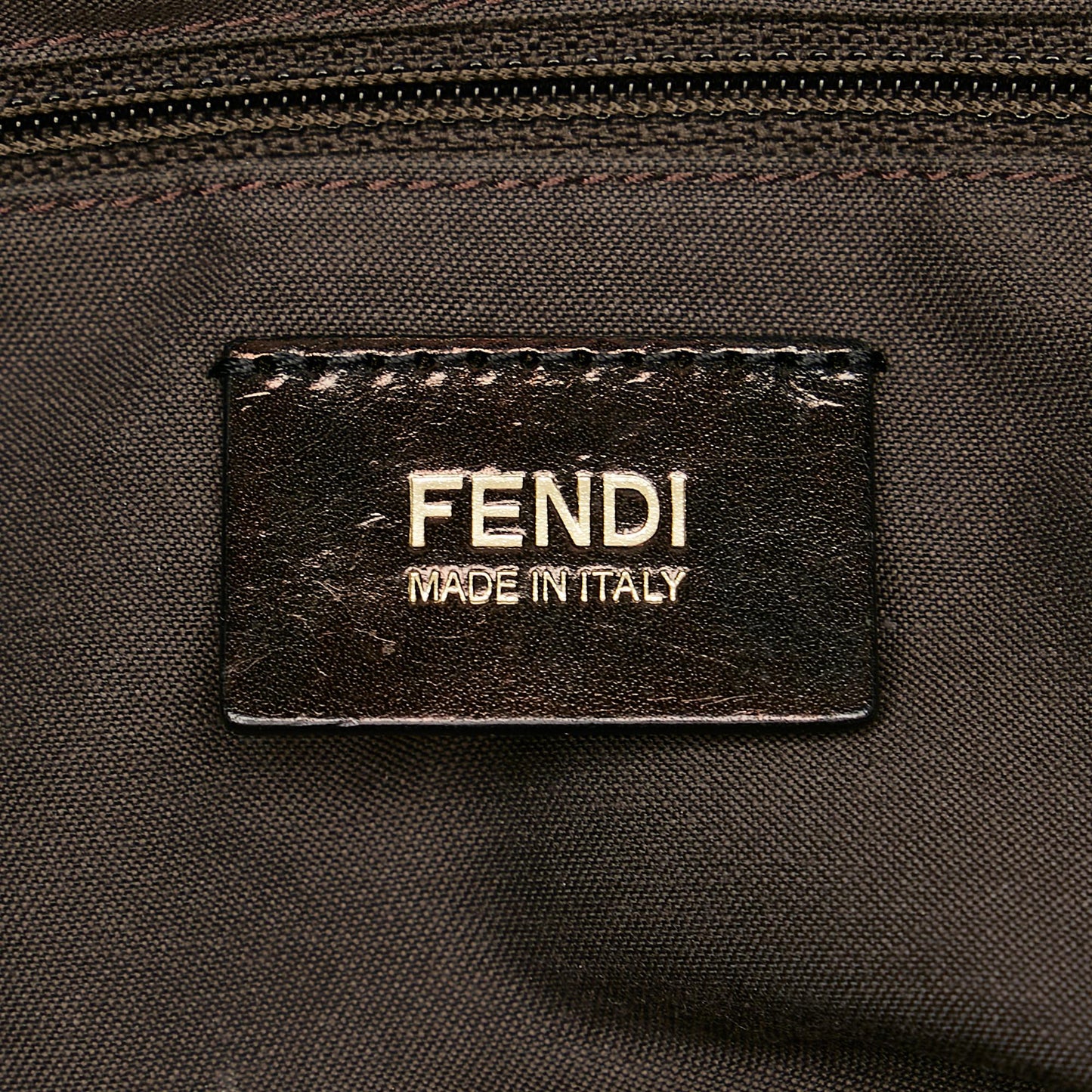 Fendi Zucca Canvas Shoulder Bag (SHG-31862)