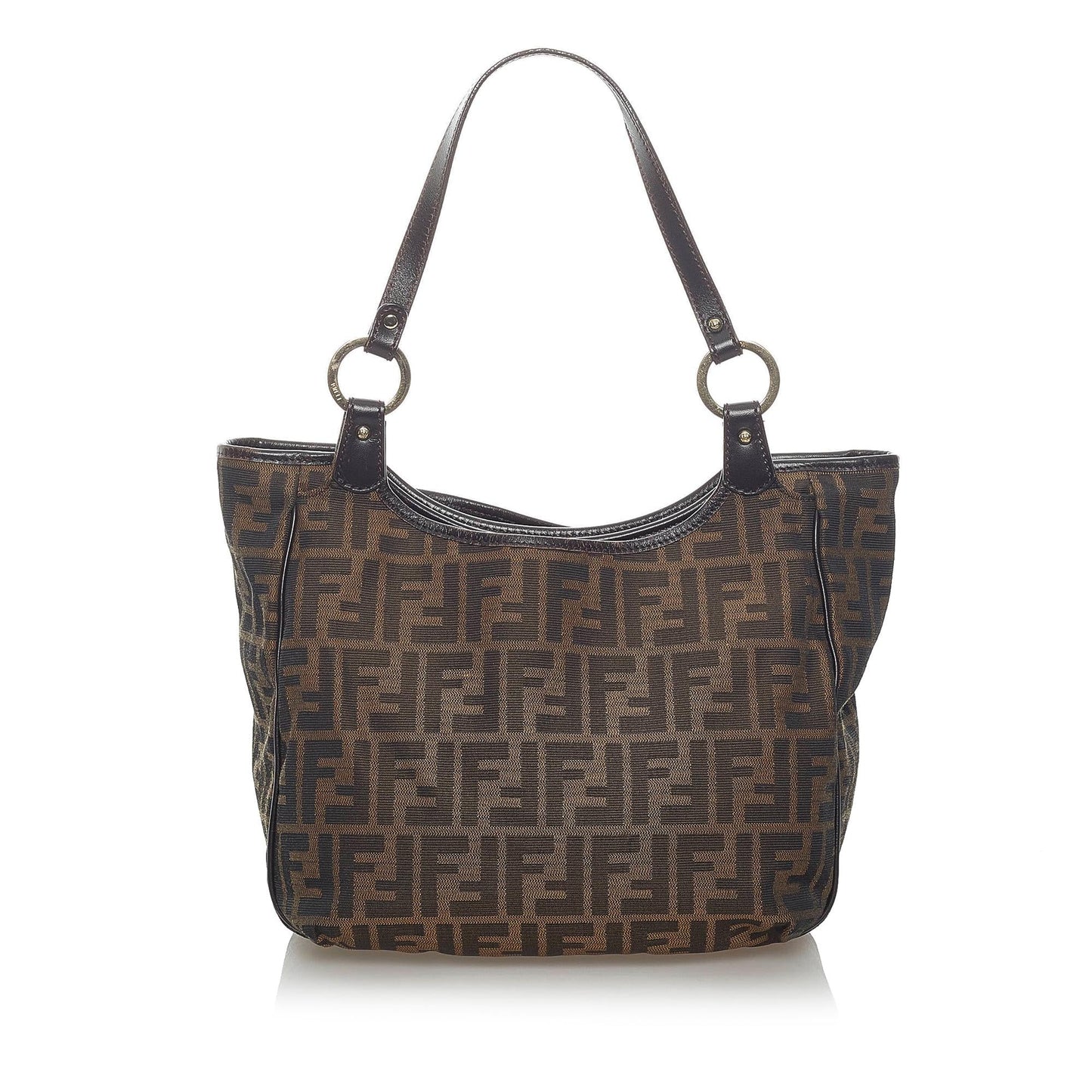 Fendi Zucca Canvas Shoulder Bag (SHG-33151)