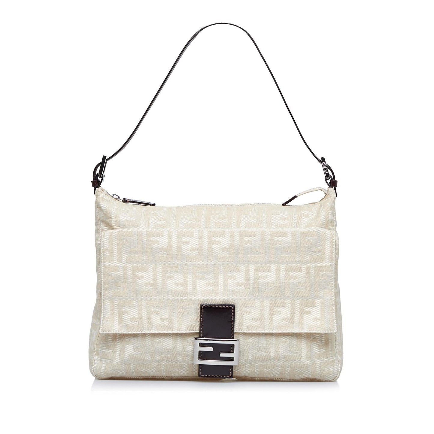 Fendi Zucca Canvas Shoulder Bag (SHG-pQEHOK)