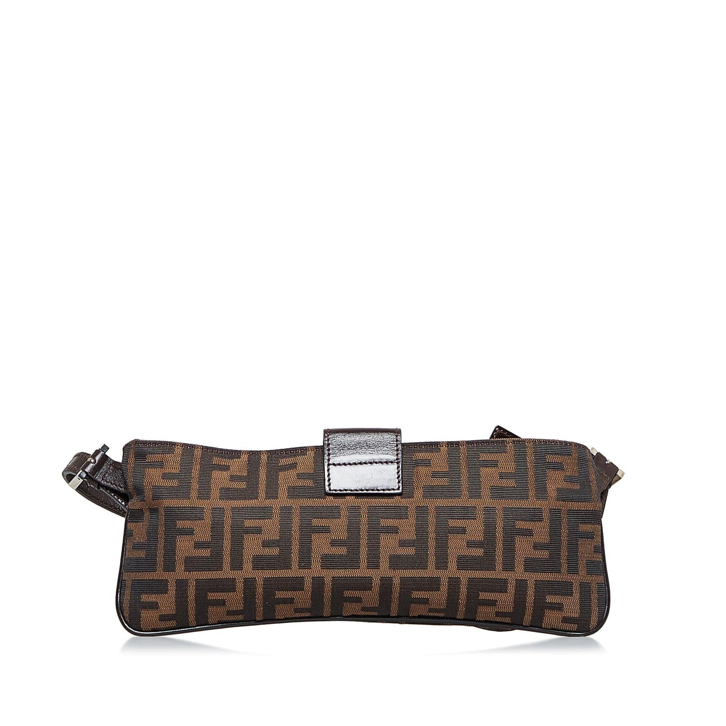 Fendi Zucca Flap Shoulder Bag (SHG-eG04kE)