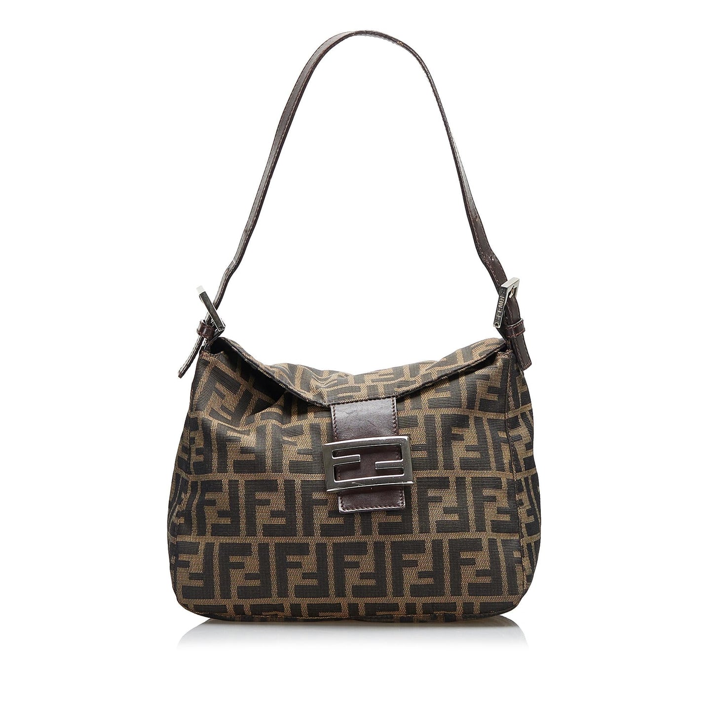 Fendi Zucca Flap Shoulder Bag (SHG-HhfHg3)