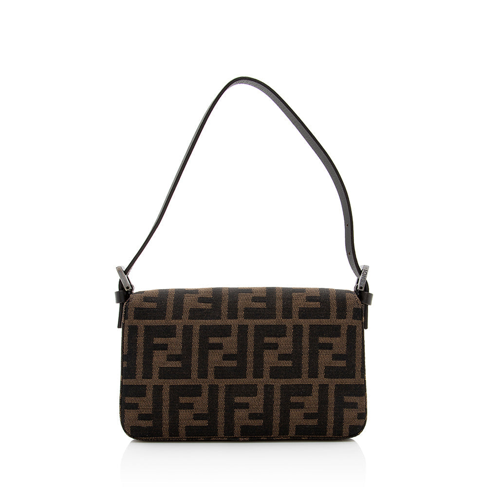 Fendi Zucca Mini Baguette Shoulder Bag (SHF-19228)