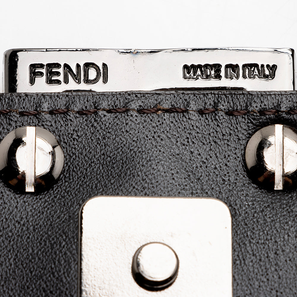 Fendi Zucchino Baguette Shoulder Bag (SHF-21031)