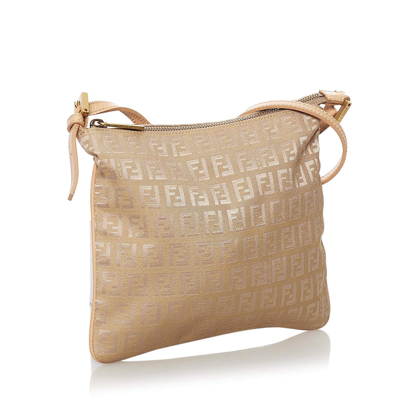 Fendi Zucchino Canvas Crossbody Bag (SHG-32543)