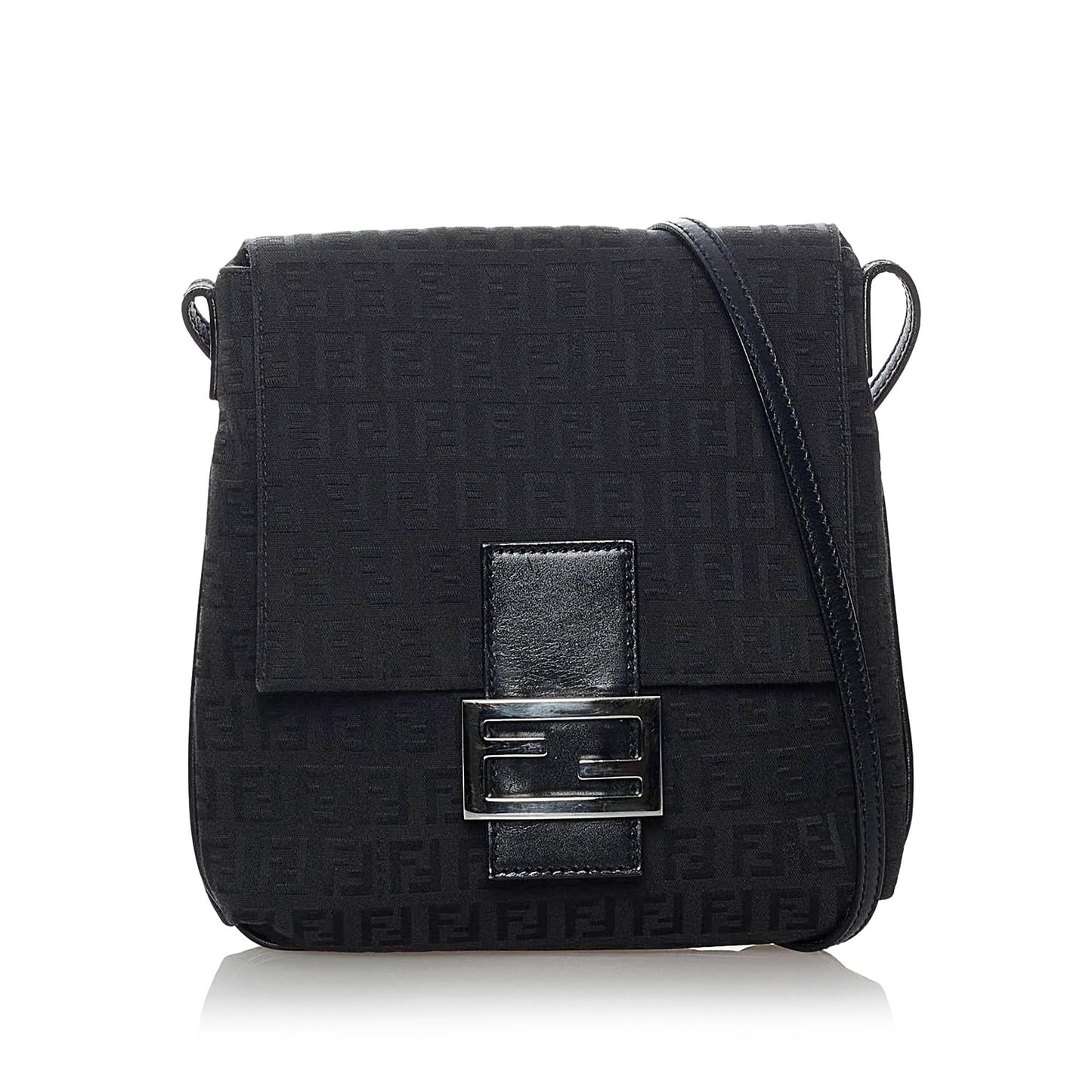 Fendi Zucchino Canvas Crossbody Bag (SHG-7fKD8B)