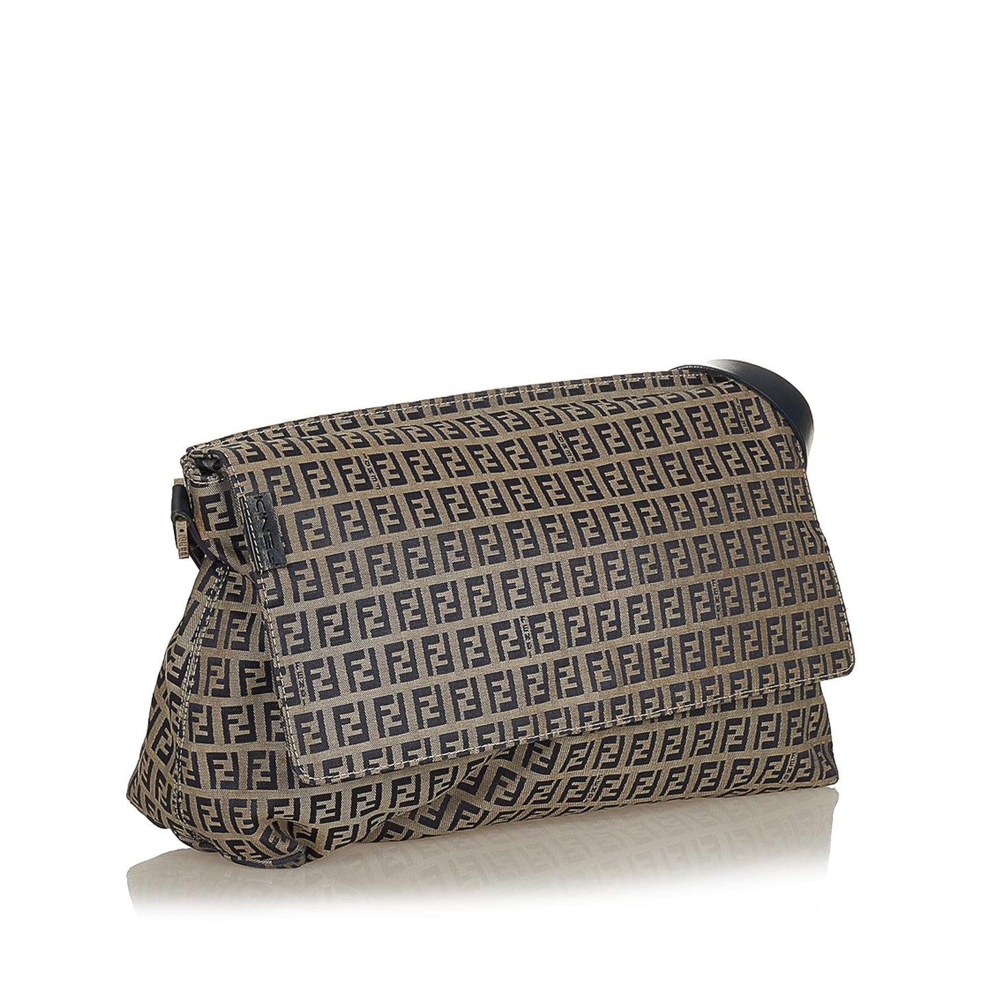 Fendi Zucchino Canvas Shoulder Bag (SHG-27596)