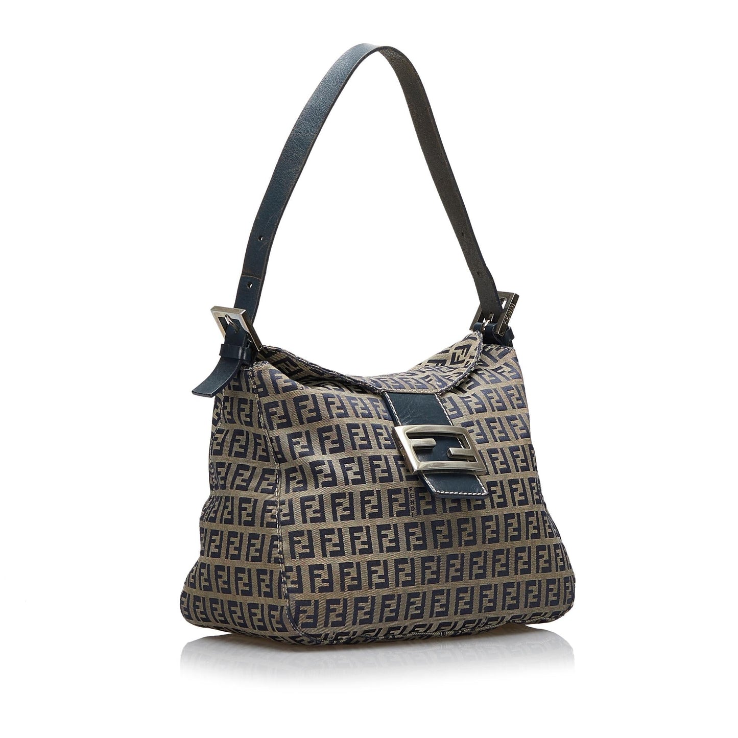 Fendi Zucchino Flap Shoulder Bag (SHG-Vcjt3I)