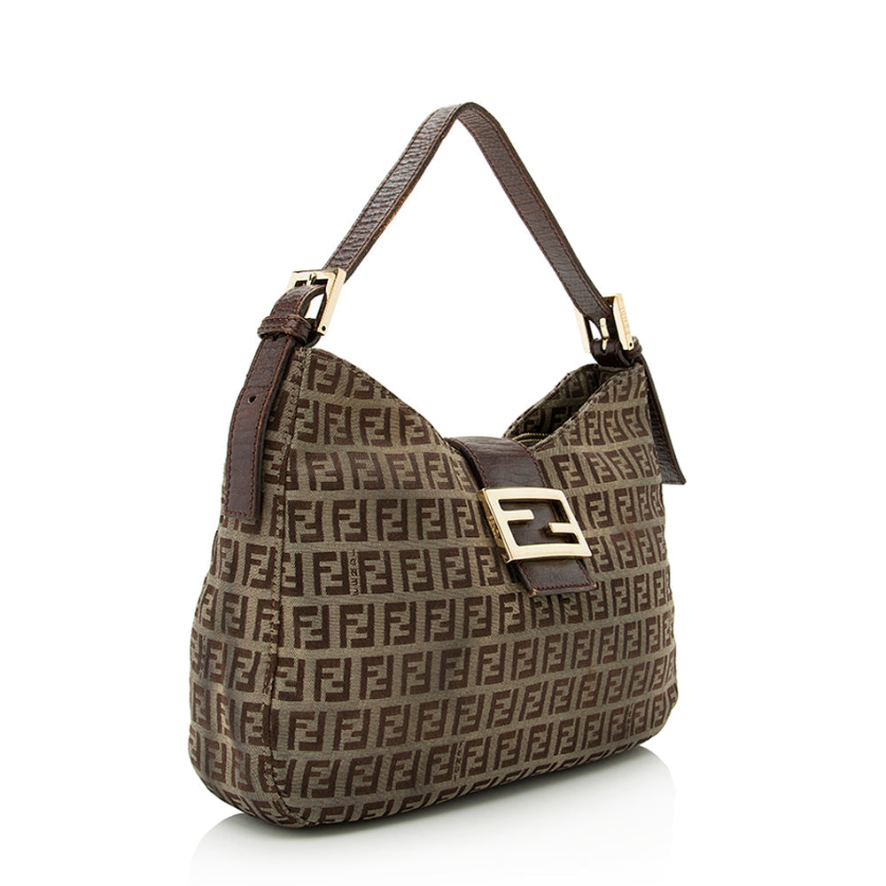 Fendi Zucchino Shoulder Bag (SHF-21738)