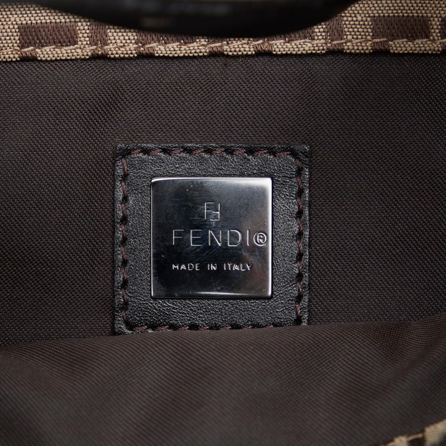 Fendi Zucchino Shoulder Bag (SHG-sVX7kx)