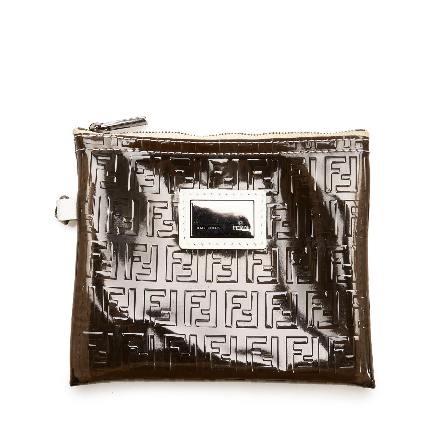 Fendi Zucchino Vinyl Shoulder Bag (SHG-30631)