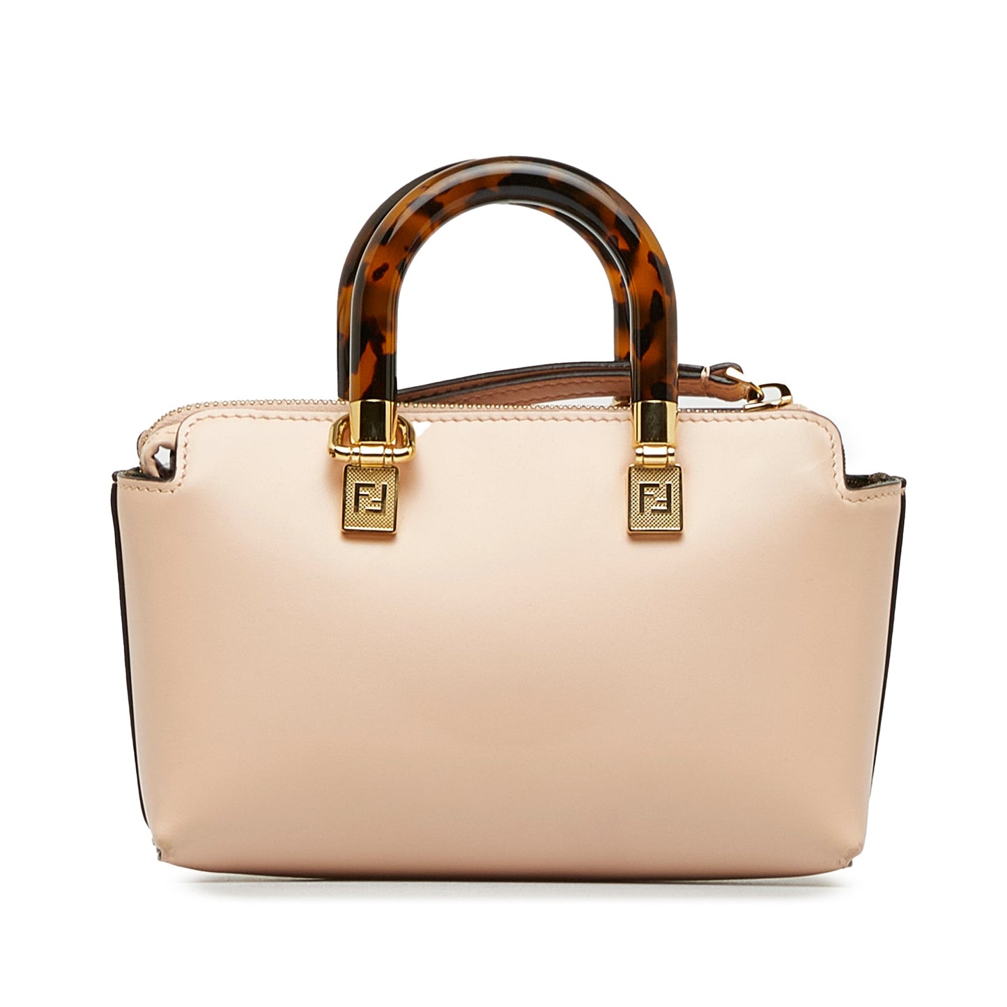 Blush Fendi Mini By The Way Tote Satchel