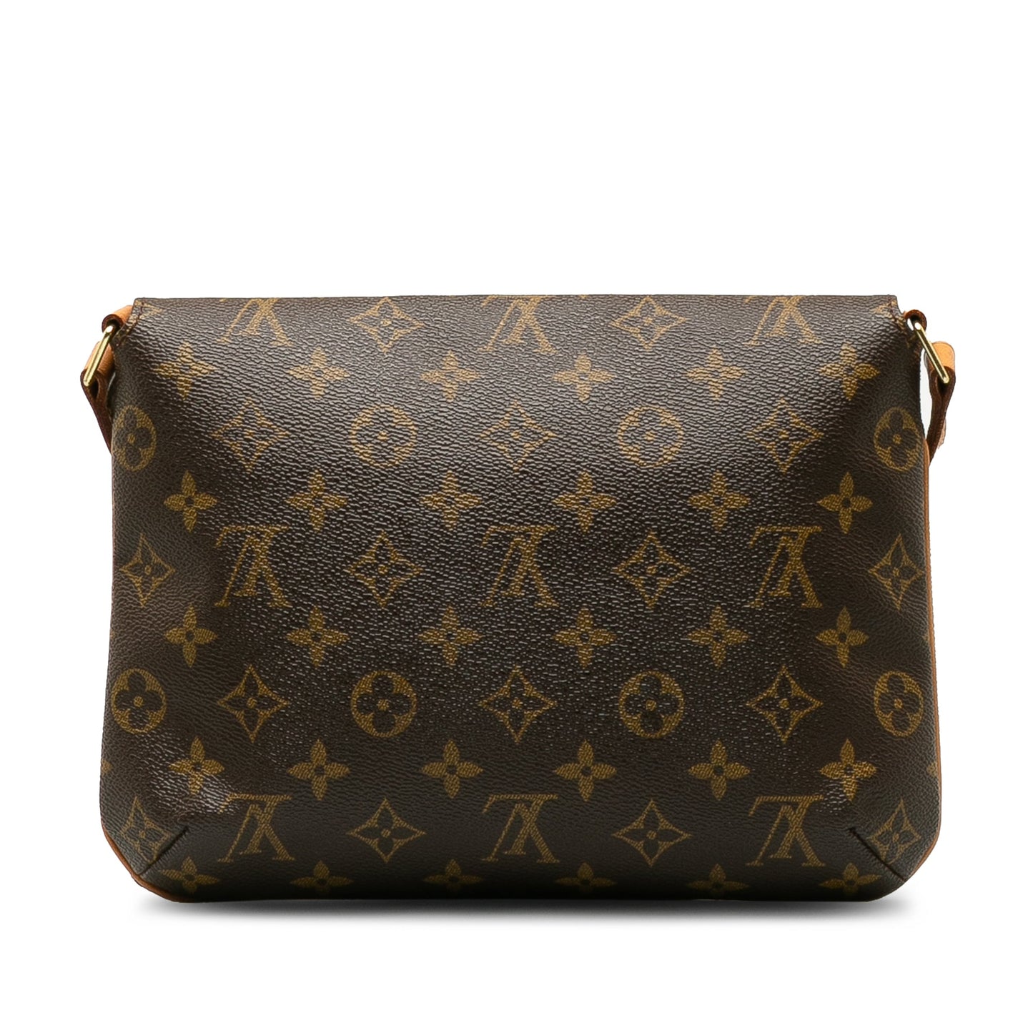 Brown Louis Vuitton Monogram Musette Tango Short Strap Shoulder Bag