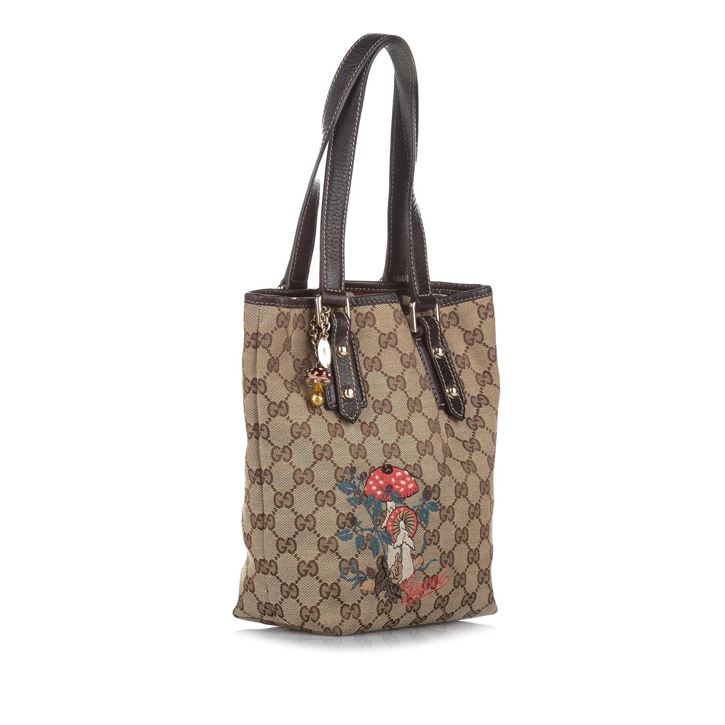 Gucci GG Canvas Mushrooms Tote Bag