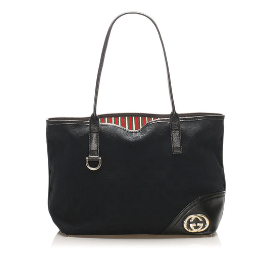 Gucci GG Canvas New Britt Tote Bag